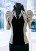 Scala Shirt in black and white ( In Stock)