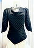 Pinstripe jersey half sleeve  ( In Stock )
