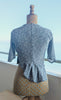 Loose knit asymmetric cropped cardi ( one-off )