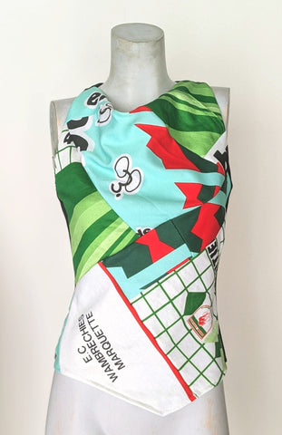 Zycle Cycling re-cycled vest top 33( one-off)