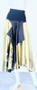 Gold and black skirt with ribbed waist ( one off )