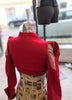 Four fabric red Spencer jacket