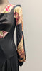 Mirra dress in butterfly voile and jersey