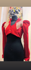 Four fabric red Spencer jacket