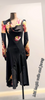 Mirra dress in butterfly voile and jersey