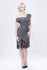 Ponte Roma Jersey selected shades Cowl Neck Dress ( available to order )